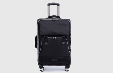 Black Business Waterproof Travelling Luggage Bags With Strong Side Handle